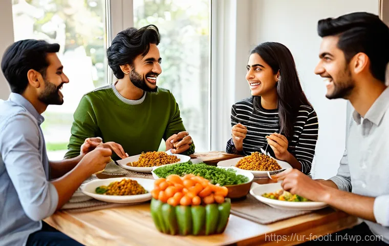 푸드테크의 기술 진보가 가져올 변화 - **Prompt 2: Personalized Nutrition with Wearable Technology in a Modern Pakistani Home**
    "A dive...